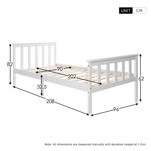 Solid Wood Bed Frame