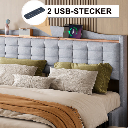 Linen Bed Frame