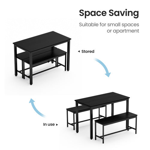 Dining Table Set, Kitchen Table Counter With Chairs