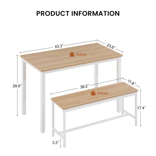 Dining Table Set, Kitchen Table Counter With Chairs