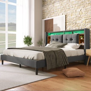 Solid Wood Bed Frame